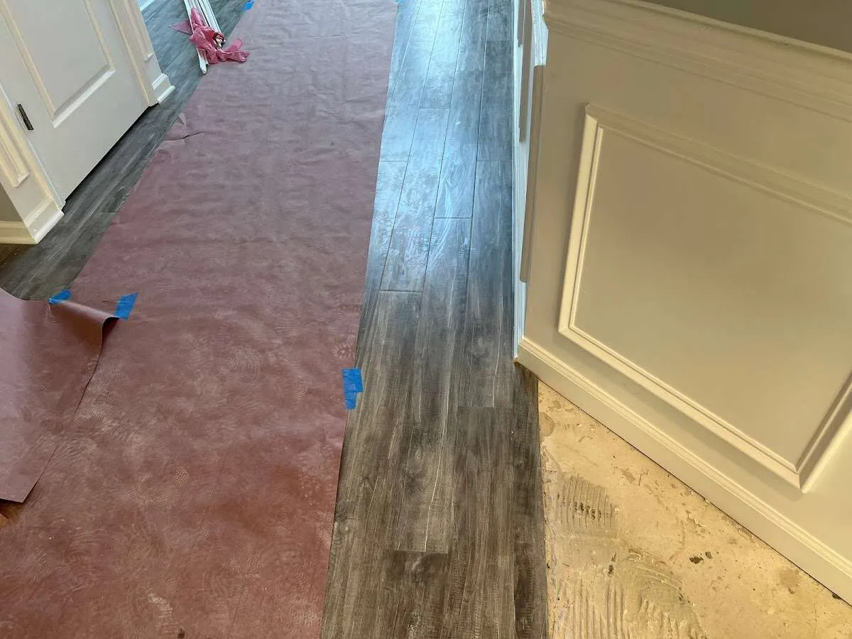 Completed marble shower restoration in Narragansett